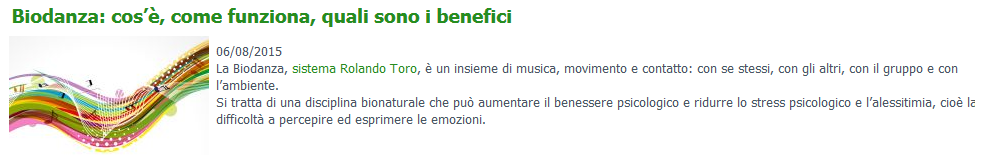 biodanza come funziona